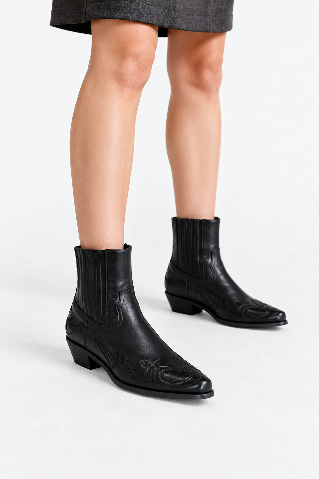 Ankle Boots – Elastic Side Panels & Easy Slip-On Fit