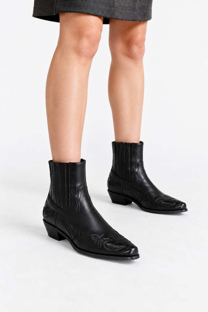 Ankle Boots – Elastic Side Panels & Easy Slip-On Fit