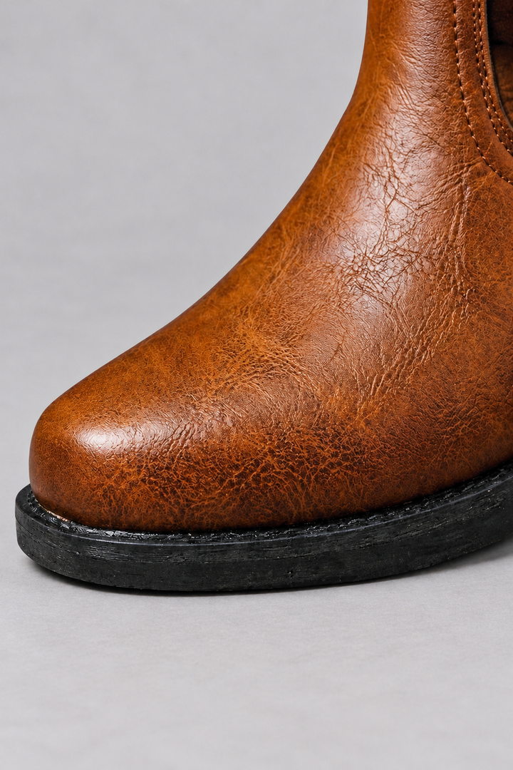 Ankle Boots – Harness Straps & Cushioned Foot Support