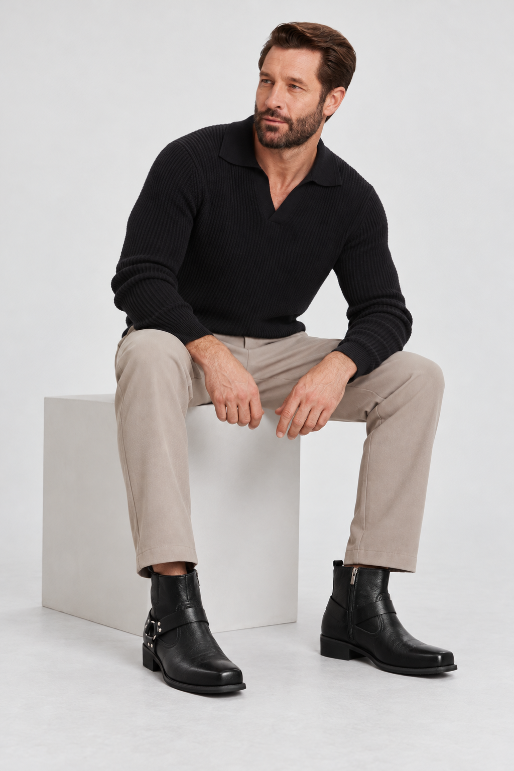 Ankle Boots – Harness Straps & Cushioned Foot Support