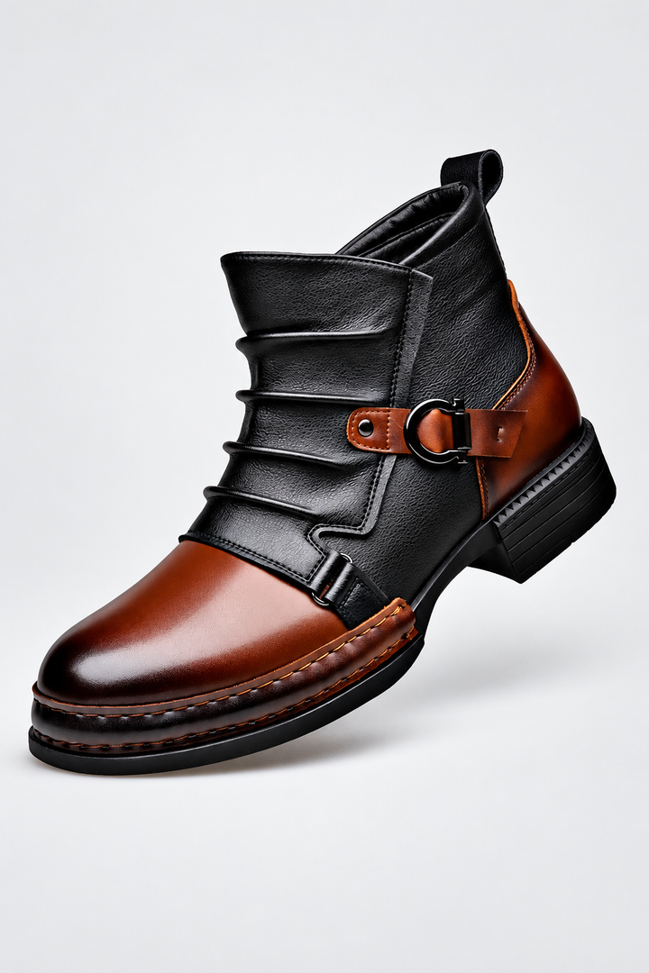 Ankle Boots – Side Zipper for Easy Wear & Cushioned Steps