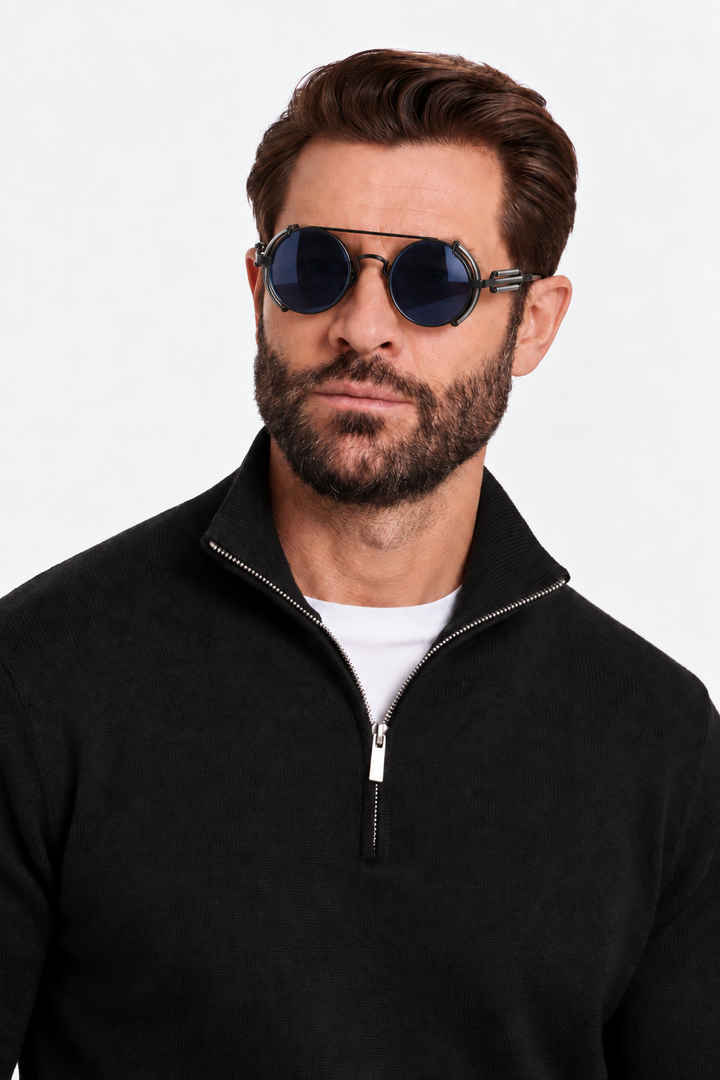 Retro metal shades