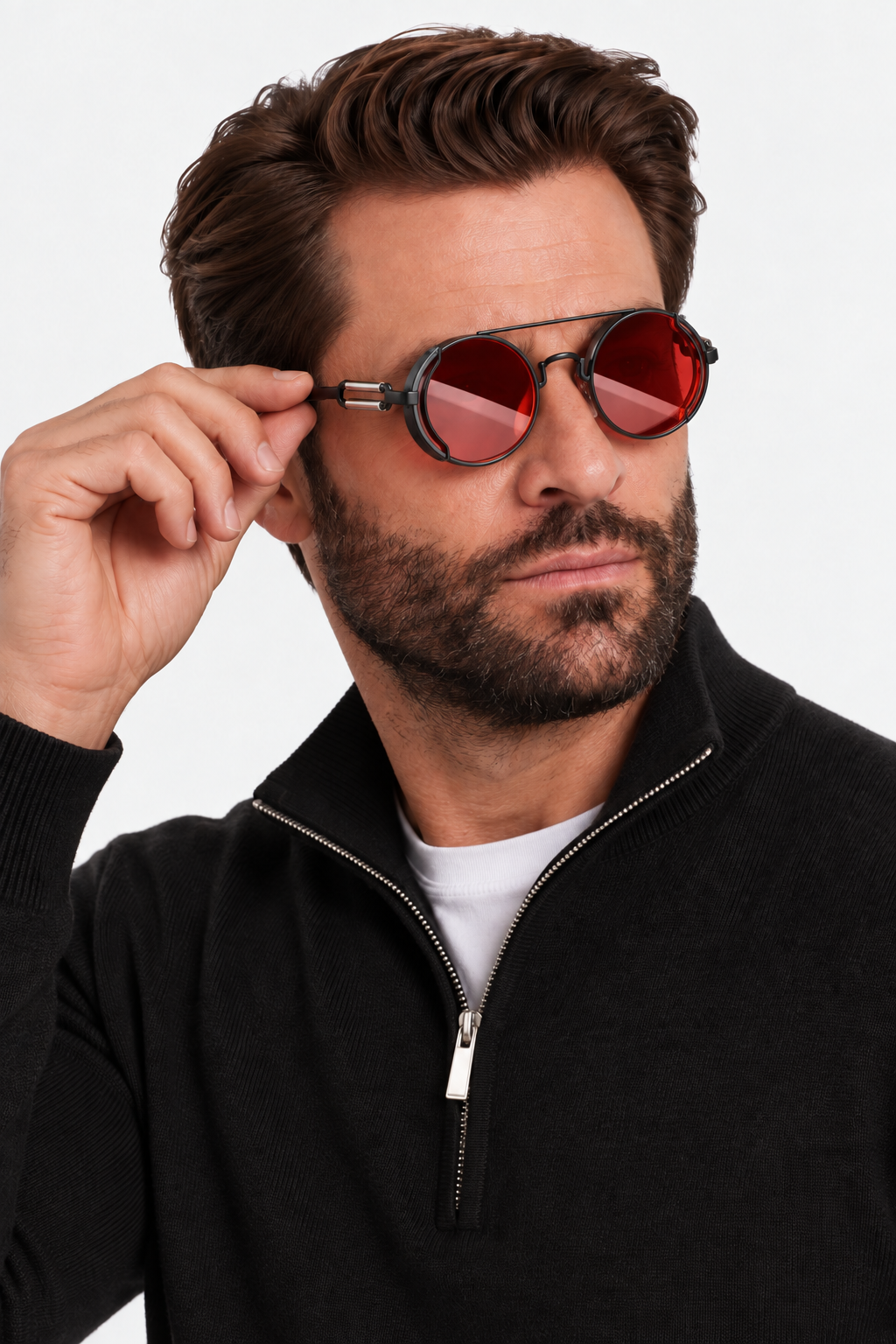Retro metal shades