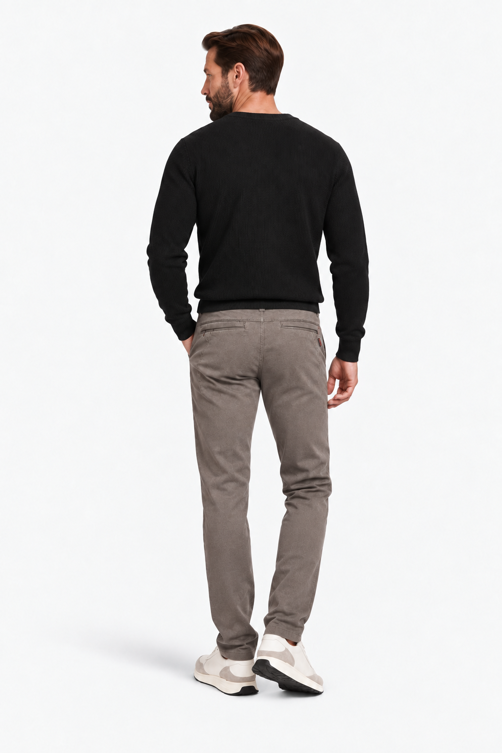 Cotton slim fit pants