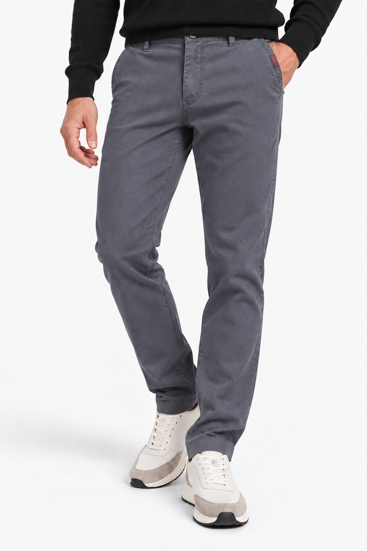 Cotton slim fit pants