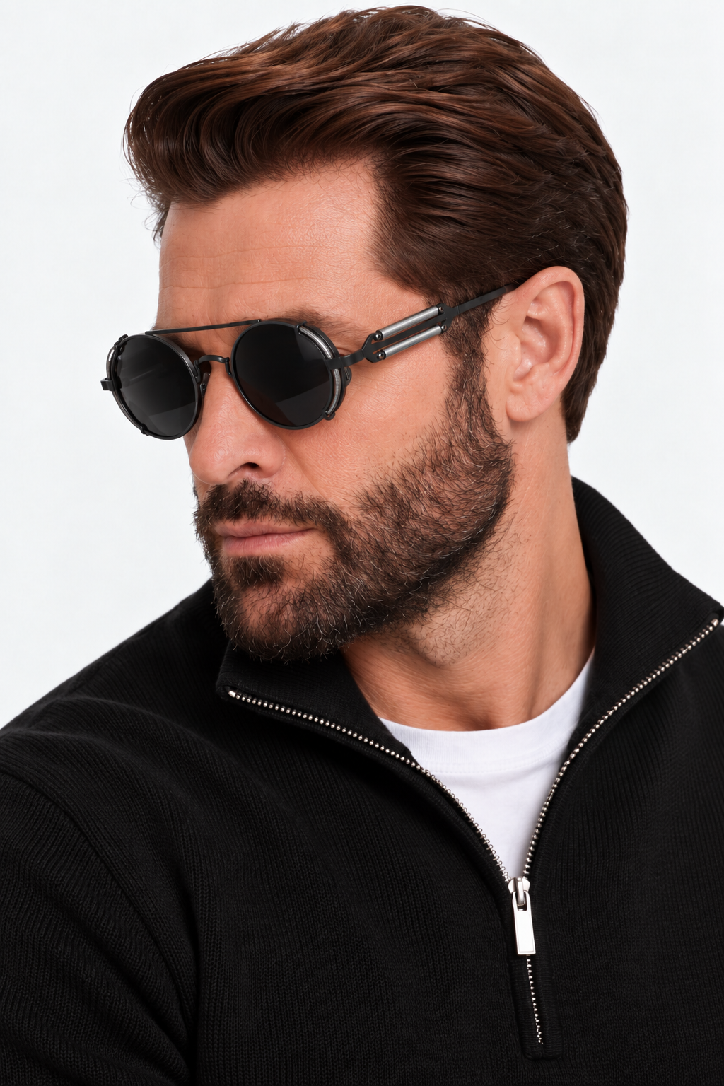 Retro metal shades