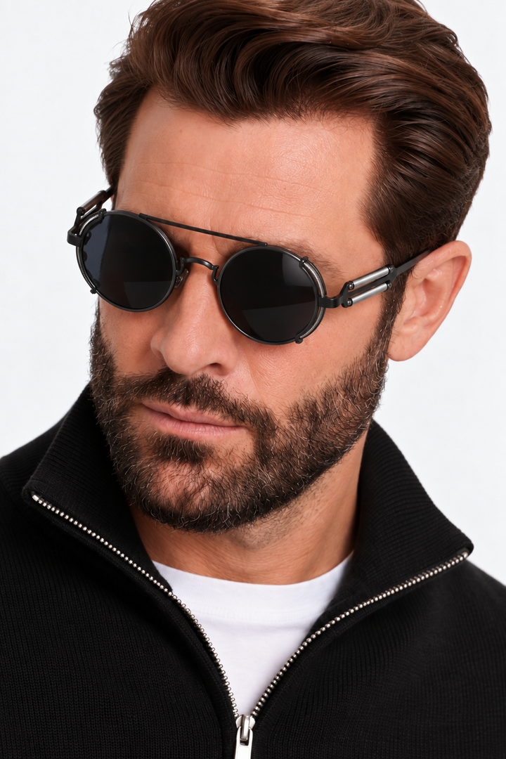 Retro metal shades