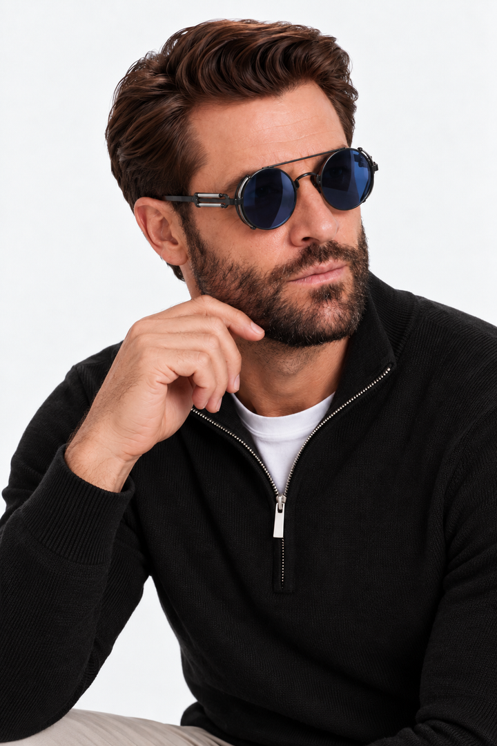 Retro metal shades