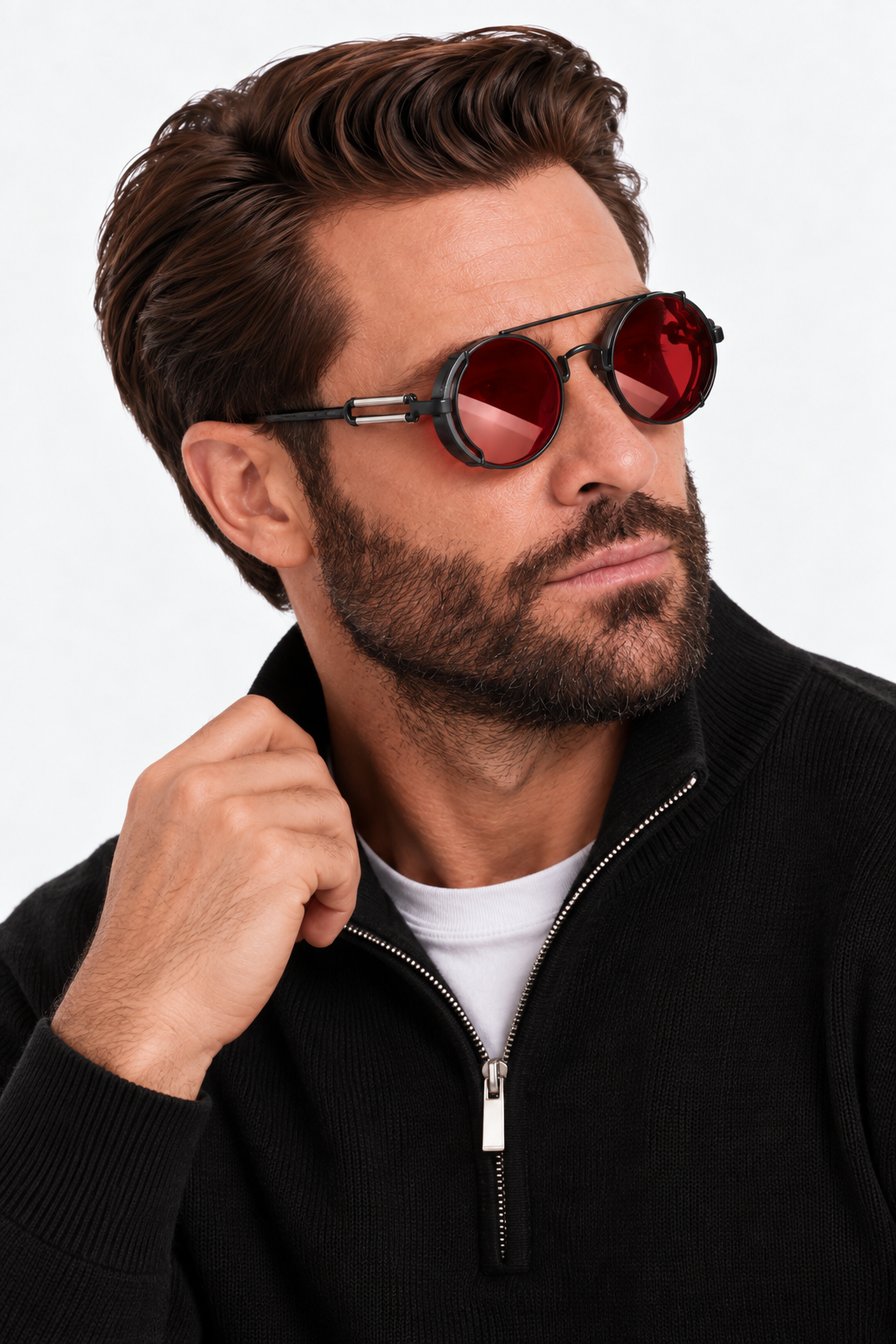 Retro metal shades