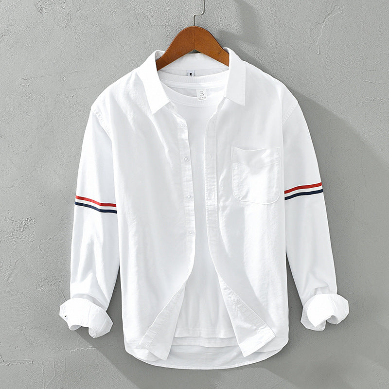 Dual Stripe Linen Shirt