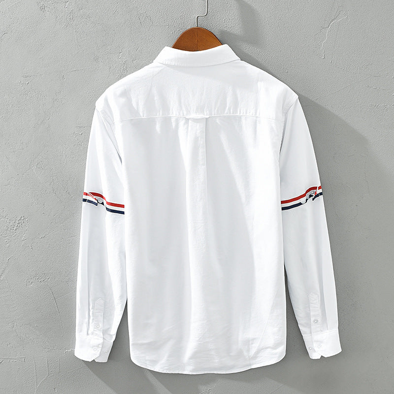 Dual Stripe Linen Shirt