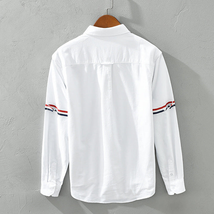Dual Stripe Linen Shirt