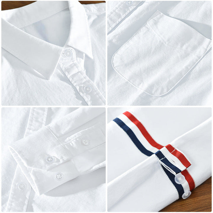 Dual Stripe Linen Shirt