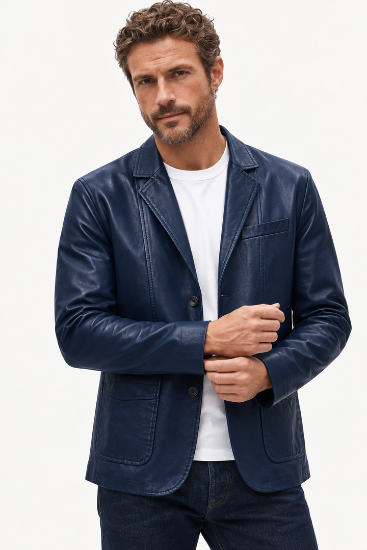 Jacket – Two-Button Front & Full Lining for Layering