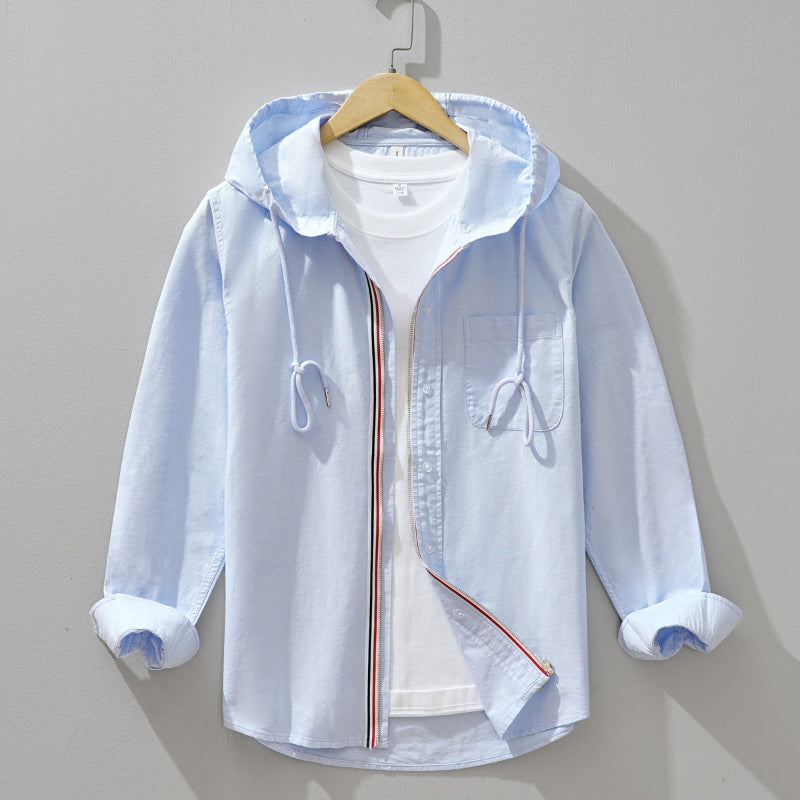 Lightweight Linen Cotton Hoodie