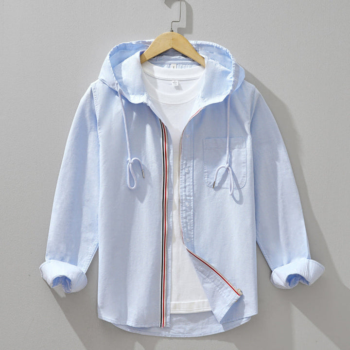 Lightweight Linen Cotton Hoodie