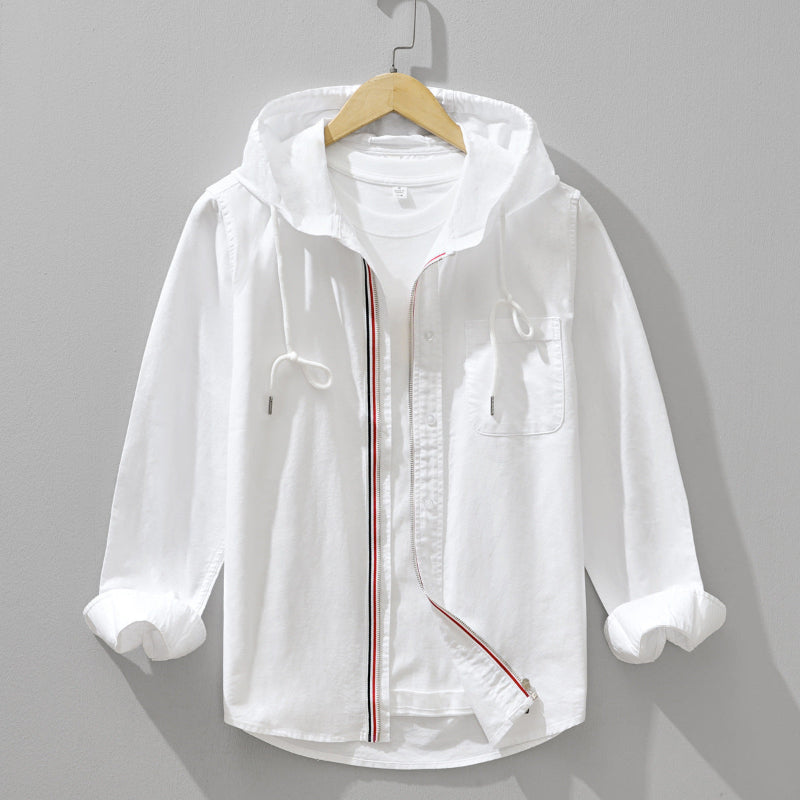 Lightweight Linen Cotton Hoodie