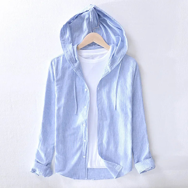 Lightweight Linen Hoodie