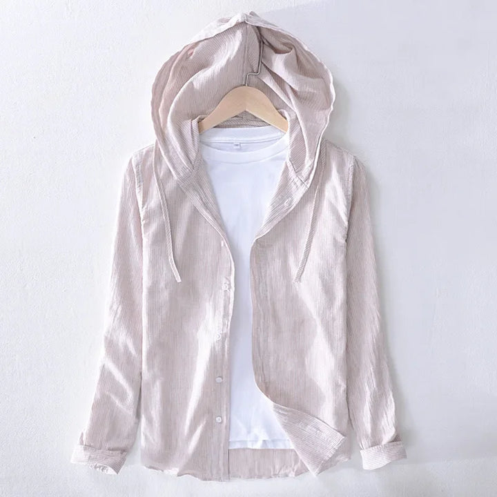 Lightweight Linen Hoodie