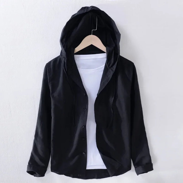 Lightweight Linen Hoodie