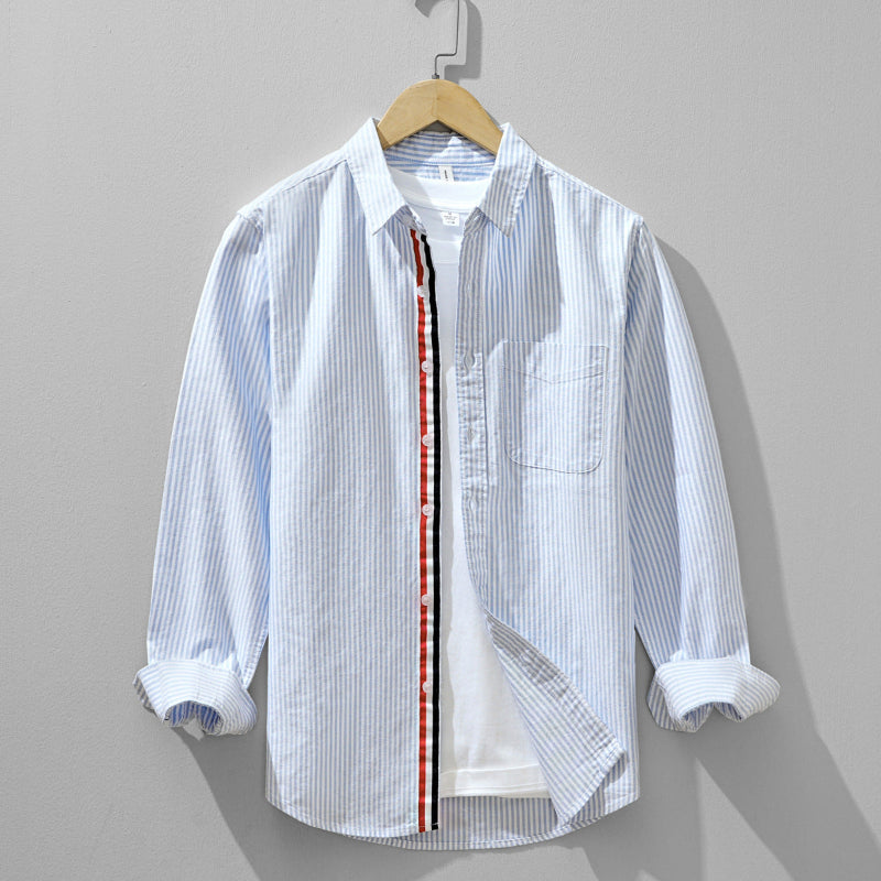 Lightweight Striped Linen Shirt
