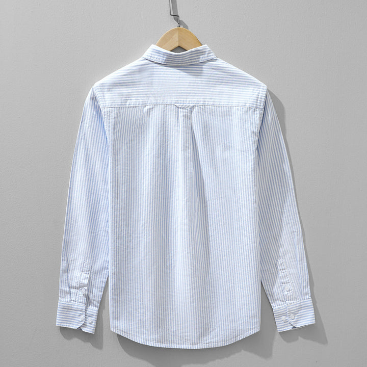Lightweight Striped Linen Shirt