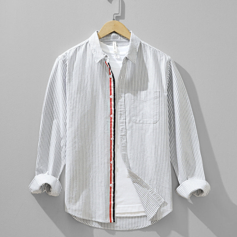 Lightweight Striped Linen Shirt
