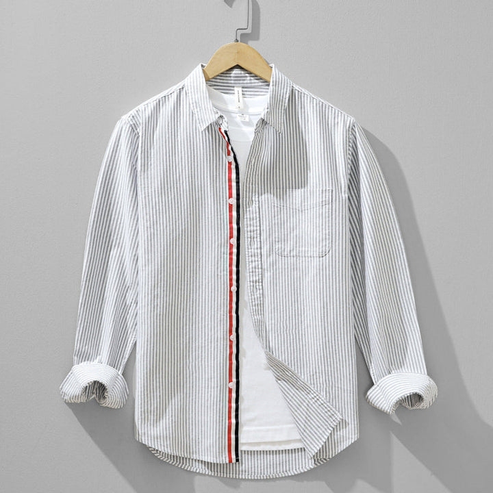 Lightweight Striped Linen Shirt