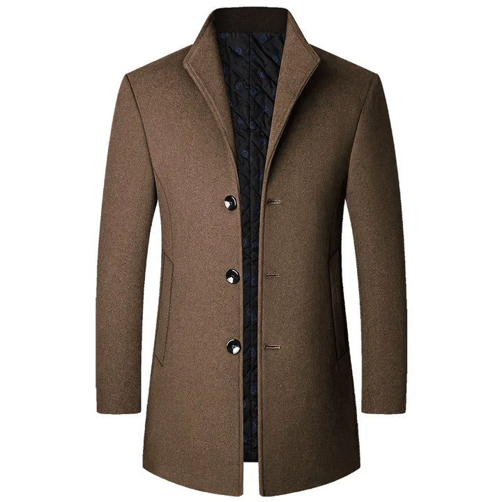 Lightweight Wool Overcoat