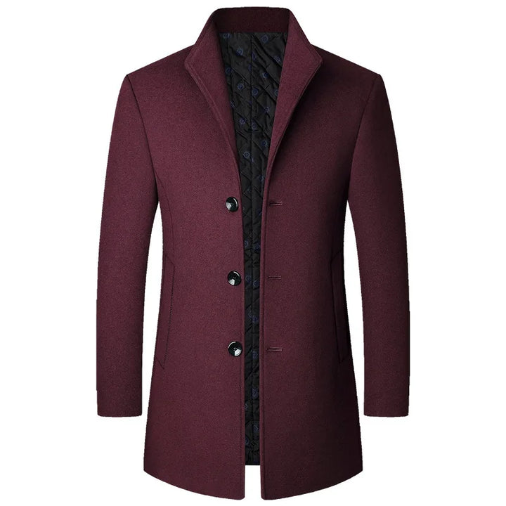 Lightweight Wool Overcoat