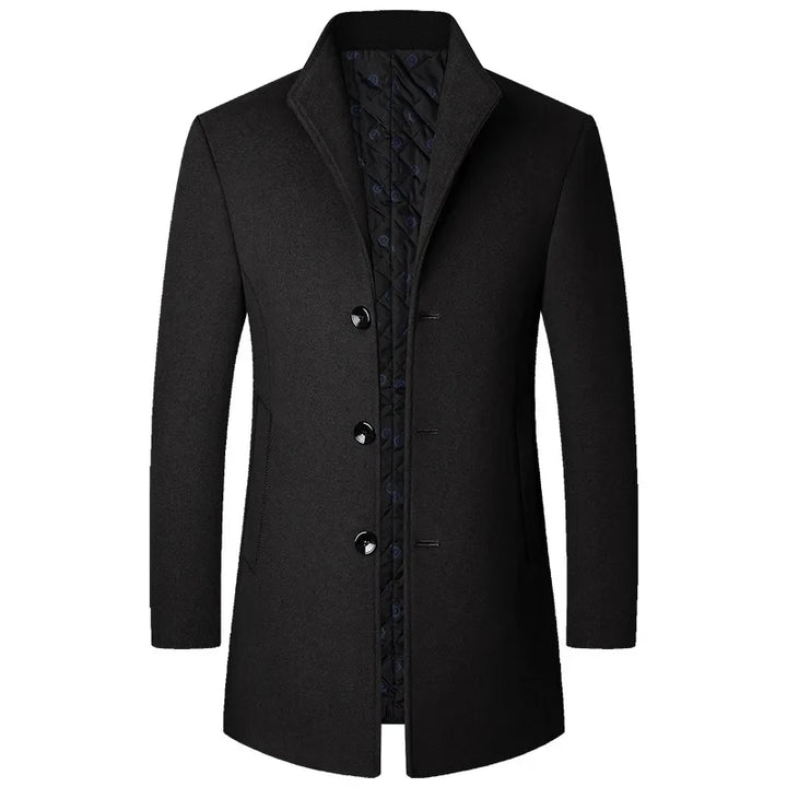 Lightweight Wool Overcoat