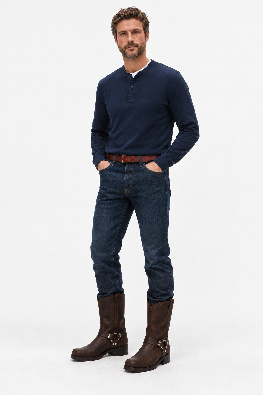 Mid-Calf Boots – Harness Strap & Easy Pull-On Design