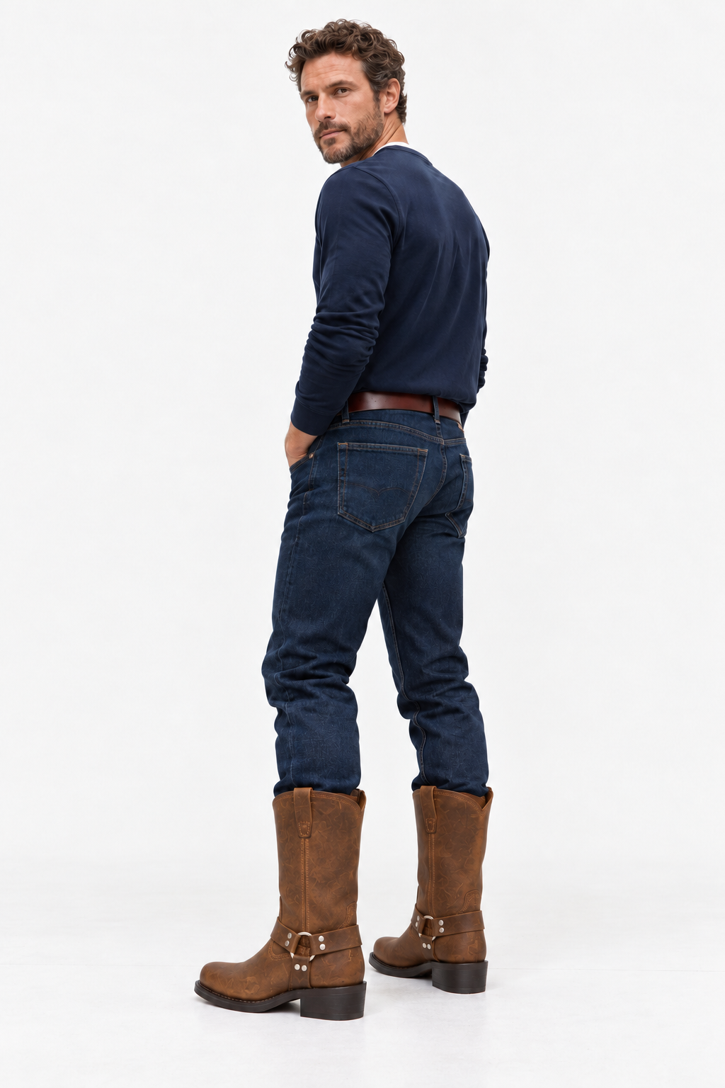 Mid-Calf Boots – Harness Strap & Easy Pull-On Design