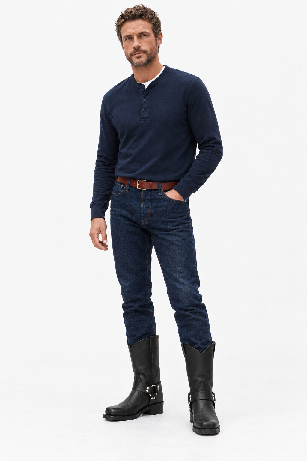 Mid-Calf Boots – Harness Strap & Easy Pull-On Design