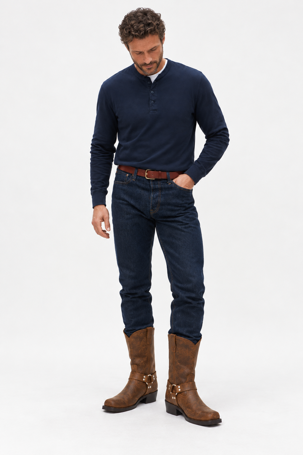 Mid-Calf Boots – Harness Strap & Easy Pull-On Design