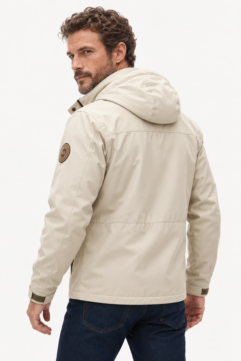 Multi-Pocket Hooded Winter Jacket