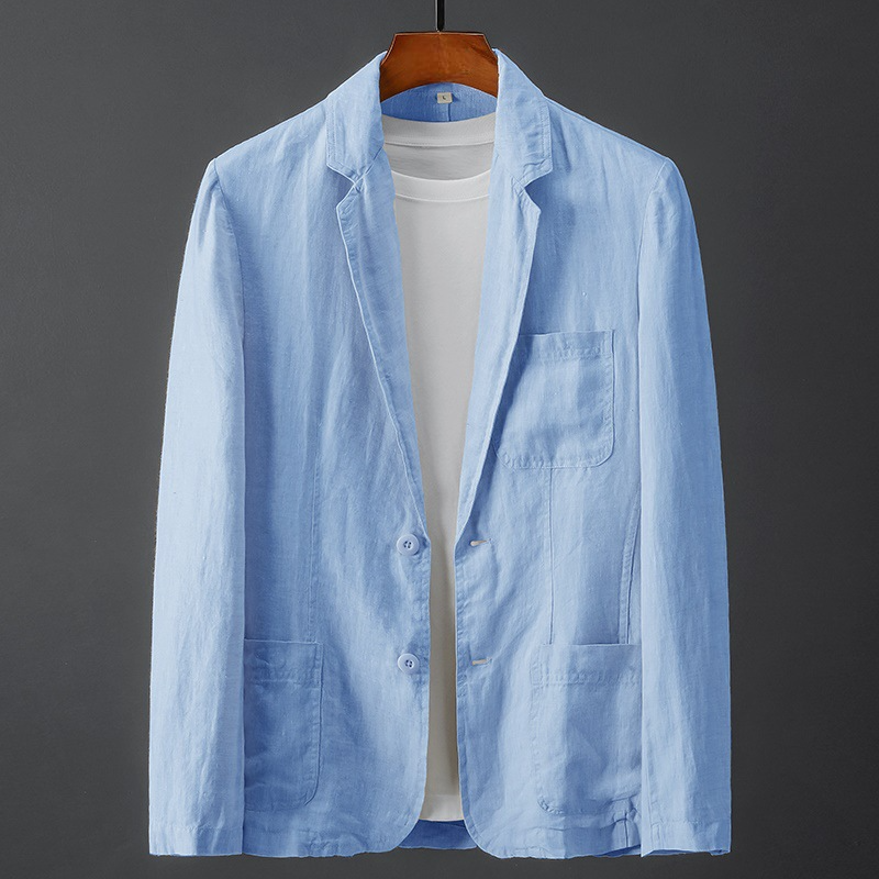 Relaxed Linen Cotton Blazer