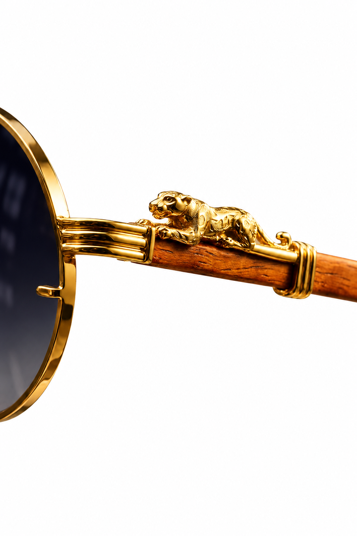Round Polarized Sunglasses – Double Bridge & Less Glare