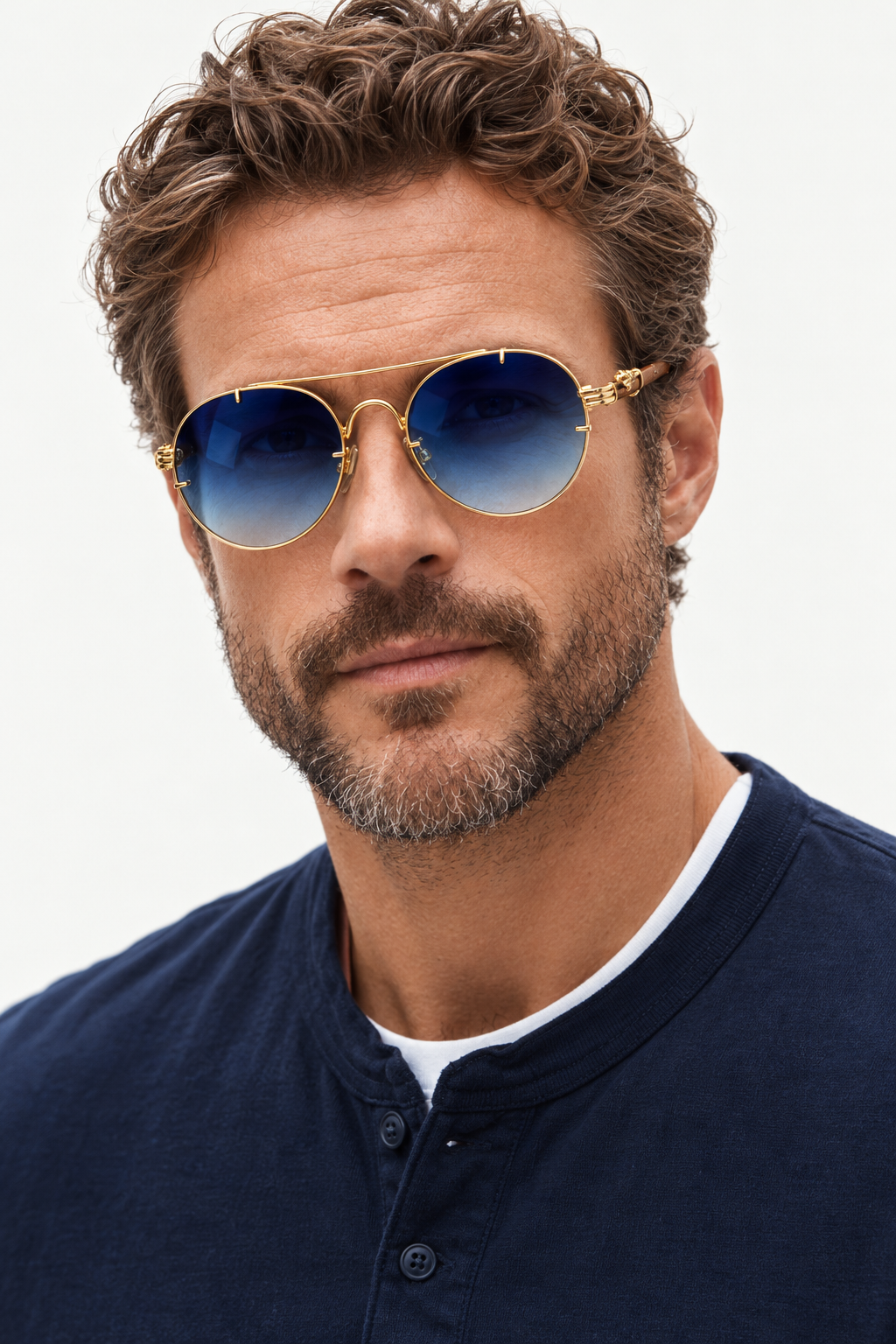 Round Polarized Sunglasses – Double Bridge & Less Glare