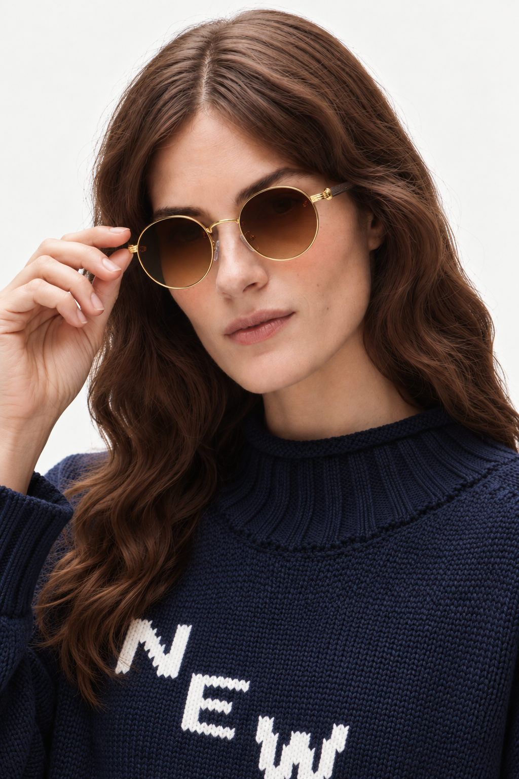 Round Sunglasses – Slim Frame & UV400 Eye Protection