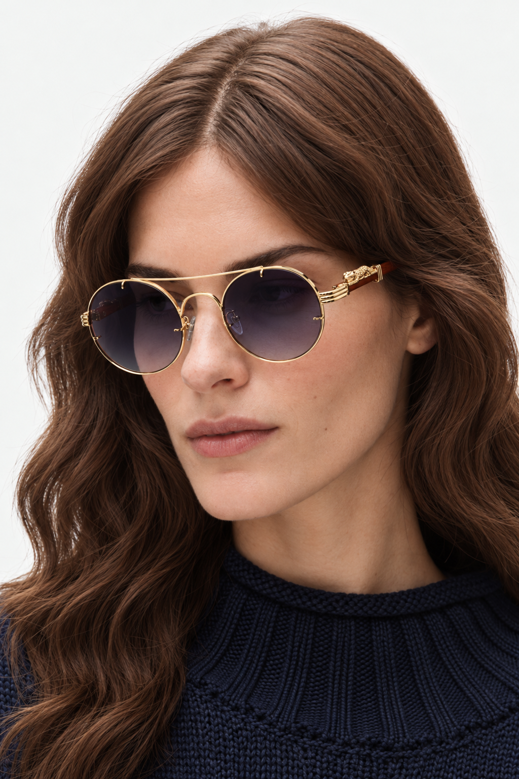Sunglasses – Round Lenses & Polarized Glare Control