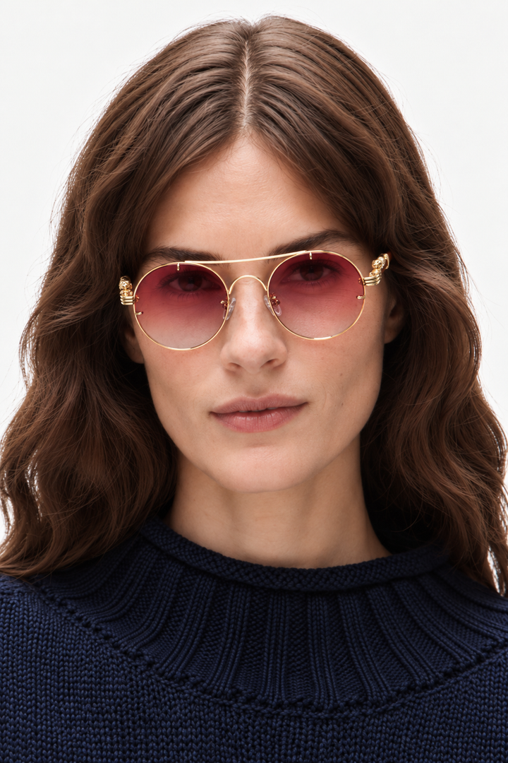 Sunglasses – Round Lenses & Polarized Glare Control