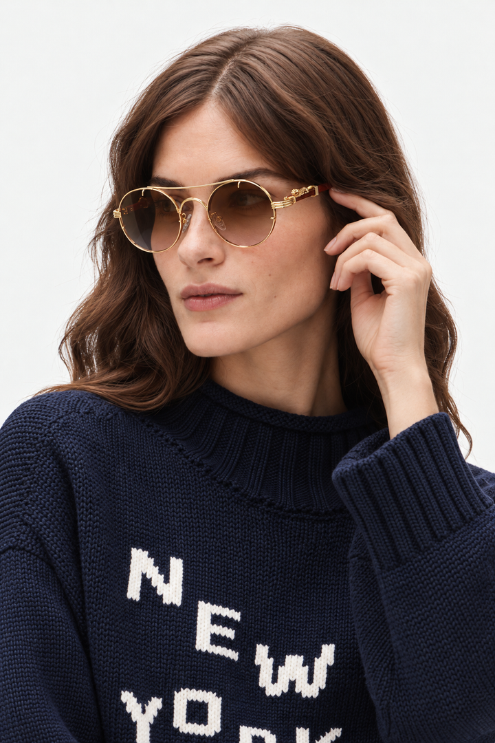 Sunglasses – Round Lenses & Polarized Glare Control