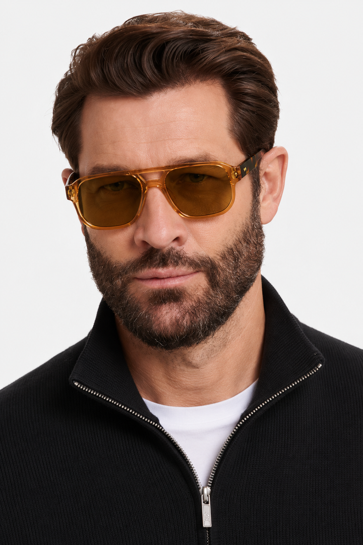 Sunglasses – Square Frame Design & UV400 Eye Protection