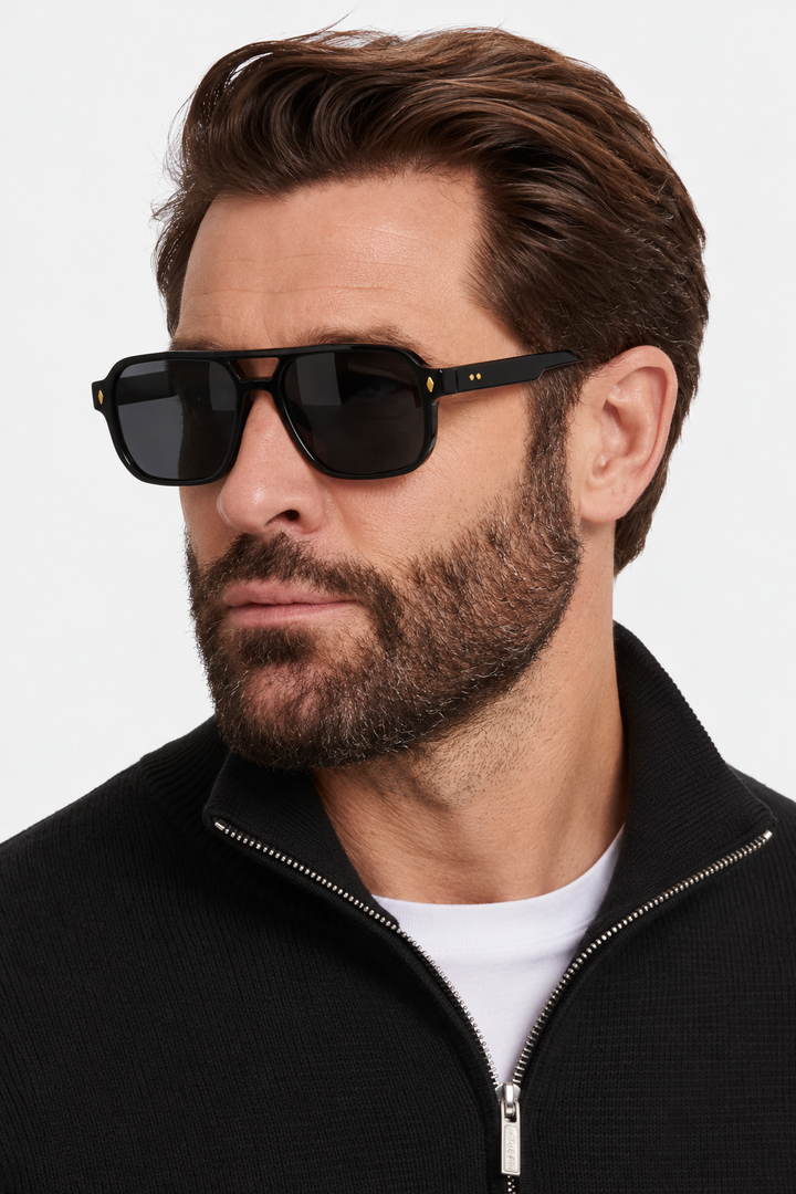 Sunglasses – Square Frame Design & UV400 Eye Protection