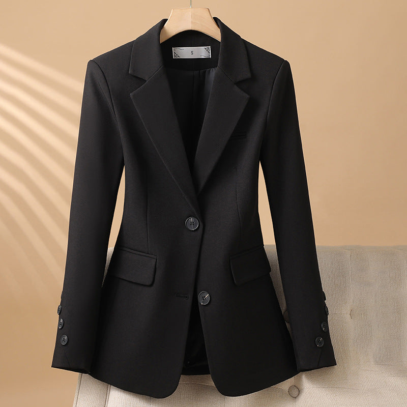 Tailored Fit Cotton Blazer