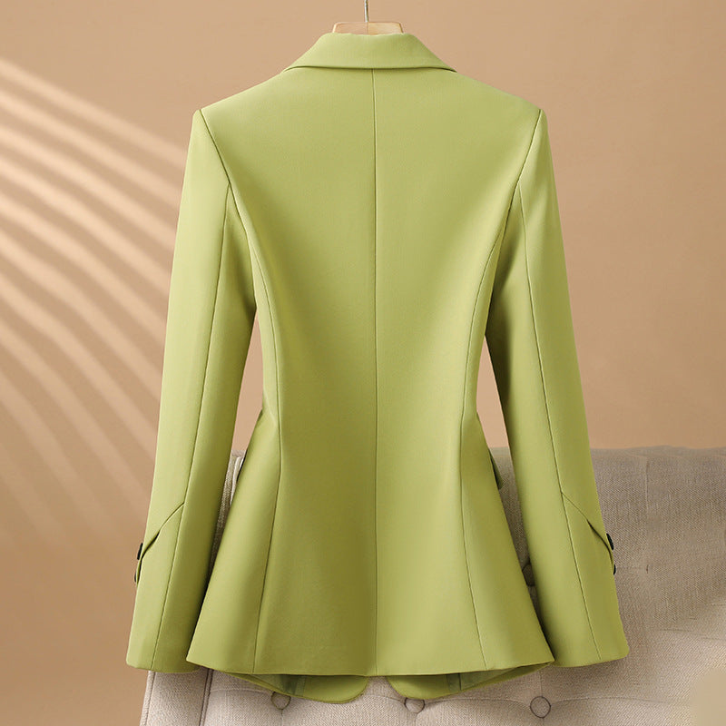 Tailored Fit Cotton Blazer