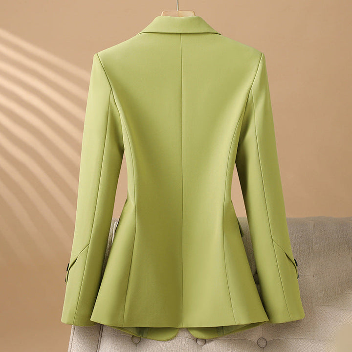 Tailored Fit Cotton Blazer