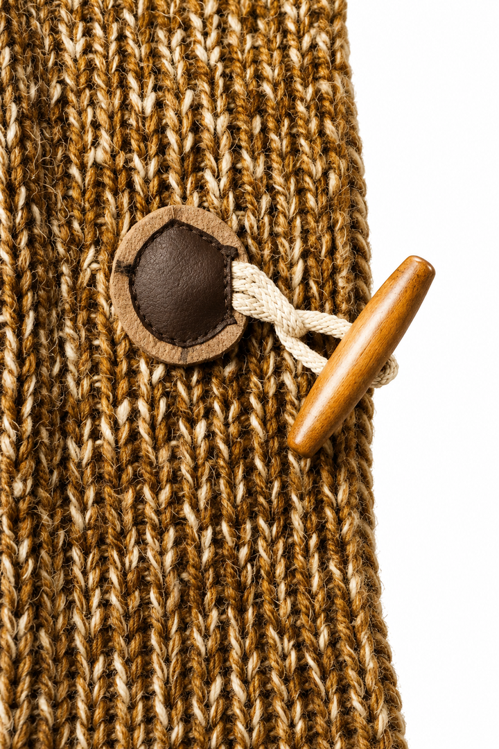 Wool-Blend Hooded Cardigan – Relaxed Cut & Easy Layering